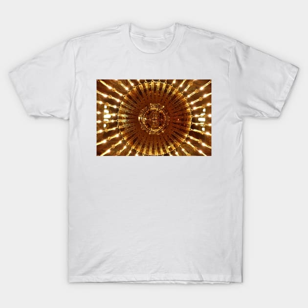 Concentric Circles of a Chandelier T-Shirt by SHappe